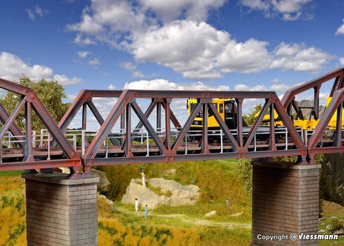 Pont acier poutres en - acier,