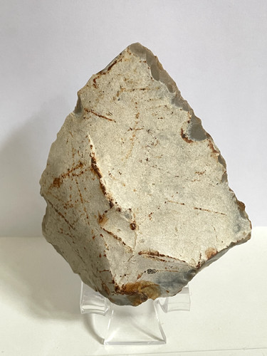 Pointe biface paleolithique - pointe,