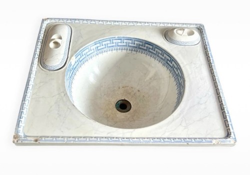 Ancien lavabo porcelaine - lavabo,