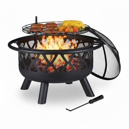 Brasero bac feu rond cm - feu, 75