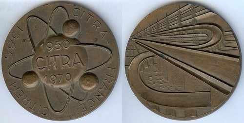Médaille table - de,