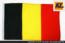 DRAPEAU BELGIQUE 45x30cm -