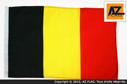 Drapeau belgique 45x30cm - drapeau,