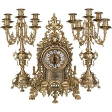 Triptyque Pendule Baroque Et 2