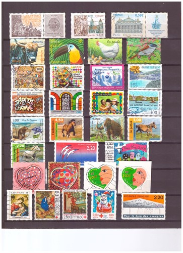 Lot timbres france - lot,
