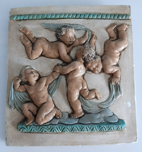 Carreau plâtre anges - carreau,