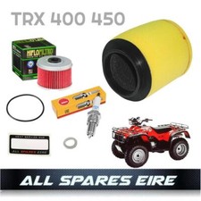 HONDA TRX400FW FOREMAN QUAD/ATV SERVICE KIT 1995-2004 INC AIR, FILTRES À HUIL...