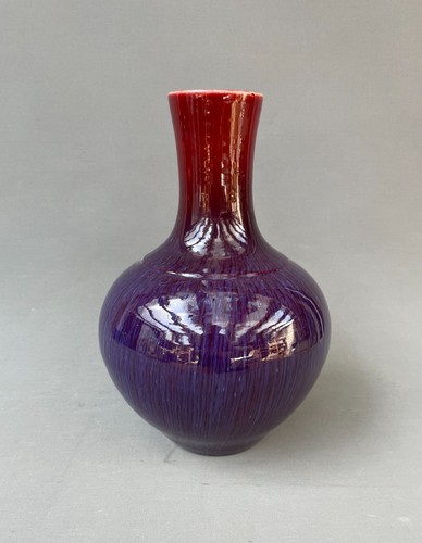 Vase sang boeuf chine art - vase, boeuf,