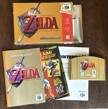 Legend Of Zelda Ocarina Of Time Collectors Edition Nintendo N64 Complete/ Nice