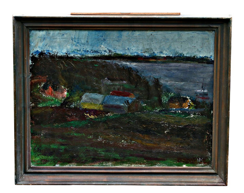 Paysage côtier ancien village - côtier,