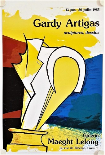 Affiche gardy artigas 1985 - gardy,