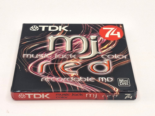 Tdk music jack - jack, red