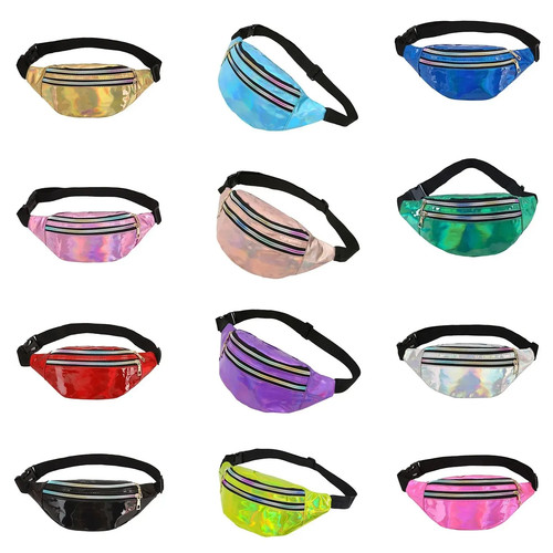 Sac banane holographique - banane,