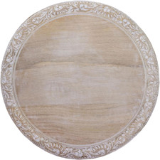 Solid Wood End Table - Hand