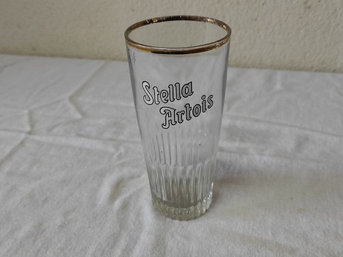 Ancien verre bière stella - ancien,