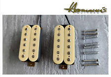Vintage Alnico V Humbucker Pick Haut Lot, Coloris Crème, Remontage Manuel, Son