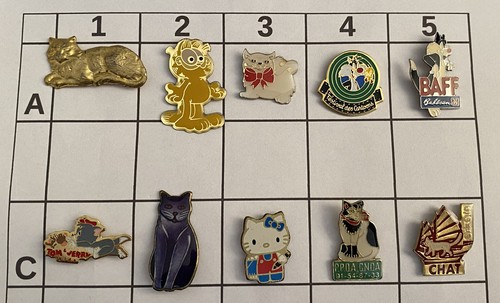 Lot pin chats - pin’s, –
