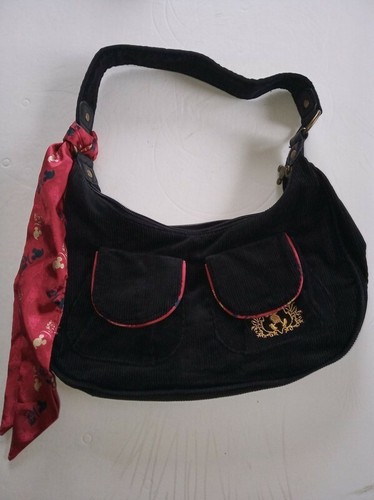 Sac main velours - sac,