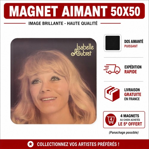 Magnet isabelle aubret - isabelle,