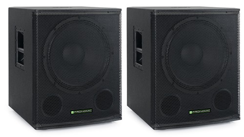 Paire subwoofer actif 600w - subwoofer,