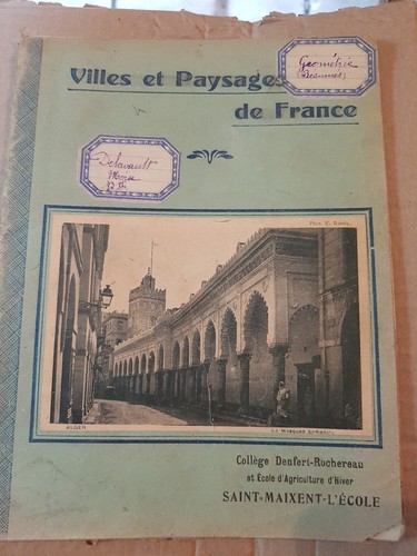 Scolaire ancien cahier - ancien,