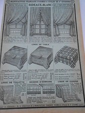Antique Pub 1935 Furniture Items Curtains White Table Linen etc