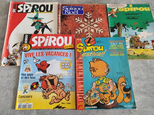 Lot magazines spirou - 5,