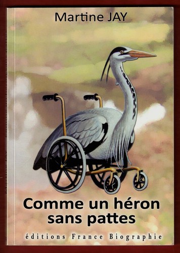 Comme héron sans pattes - un,