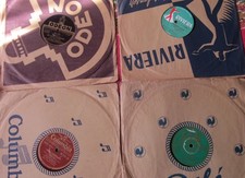 78 tours lot de 6 vinyles