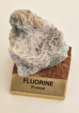 Pierre Semi-Précieuse - Fluorine Naturelle  de France - Teinte Pastel - Reflets
