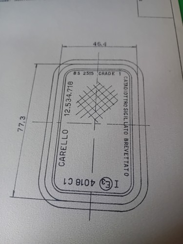 Carte homologation - carte, d'homologation