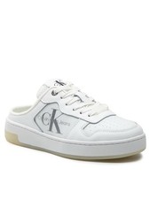 Calvin Klein Cupsole Lace Up Basket Sabot Low Top Sneakers  36 Size New