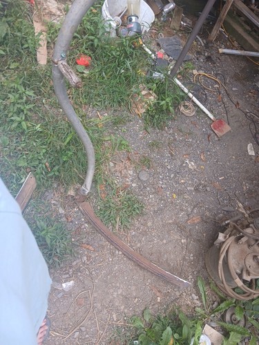 Vintage aluminum hay scythe - hay,