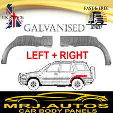 FOR HONDA CRV 95-01 REAR WHEEL ARCH WING FENDER REPAIR PANEL PAIR GALVANIZED