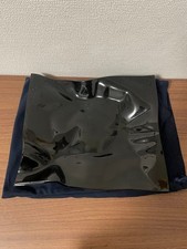 Georg Jensen × Verner Panton plateau en verre noir objet de collection fait main