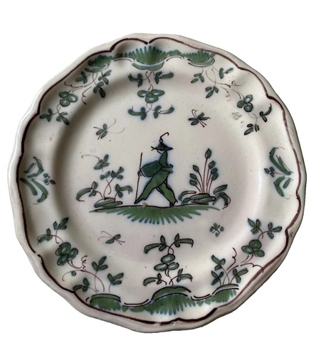 Moustiers faïence assiette - moustiers,