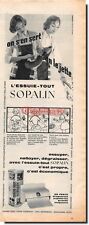 Advertising 1959 - All SOPALIN WIPE - (Advertising paper)