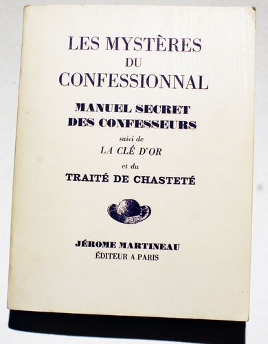 Mysteres confessionnal cle - du, confessionnal/cle