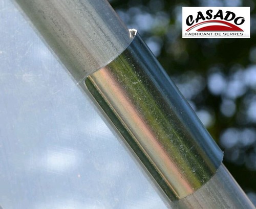 Lot clips acier galva - 20, en