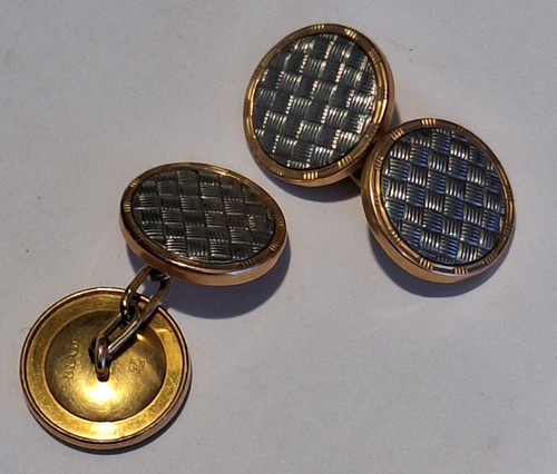 Anciens boutons manchette - de,
