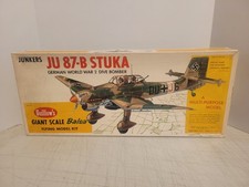 Vintage G U I L L O W S Junkers J U 87-b Stuka Balsa Model Kit