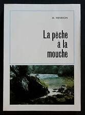 1973 Pêche à la Mouche Fly Fishing Marcel Henrion Bruxelles Belgique Royal Rare