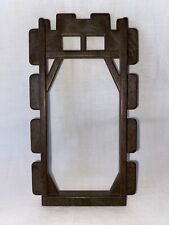Playmobil small wall frame wood castle feudal house medieval 3450 3666