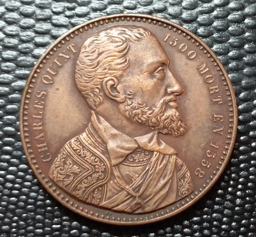 Medaille charles quint 1500 - medaille,