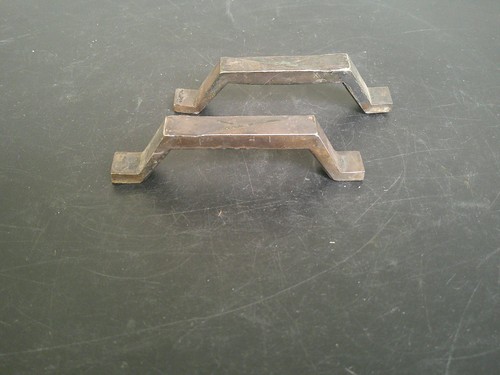 Poignees art deco - en, bronze