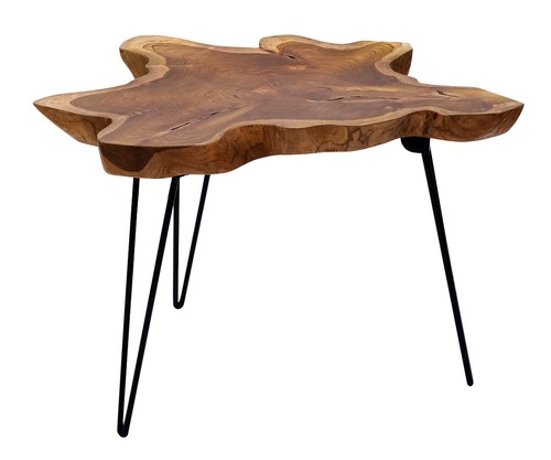 Table basse teck - teck, pliable