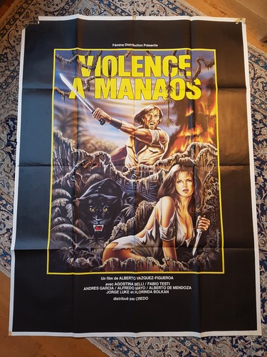 Affiche 1985 violence manaos - affiche,