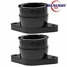 New 2Pcs Carburetor Intake Manifold Boot For Yamaha TT350 86-87 XT3501985-2000