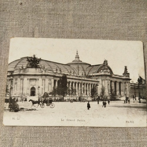 Cpa paris grand palais - le,