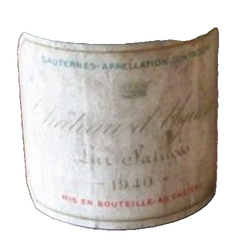 Château yquem 1er - château, d'yquem/1er